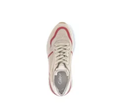 Lage sneaker beige