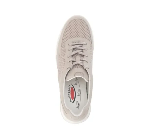 Lage sneaker beige