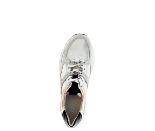 Lage sneaker beige