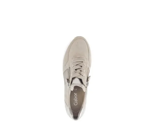 Lage sneaker beige