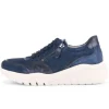 Lage sneaker blauw