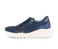 Lage sneaker blauw