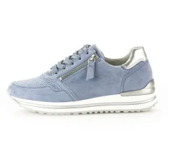 Lage sneaker blauw