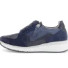 Lage sneaker blauw