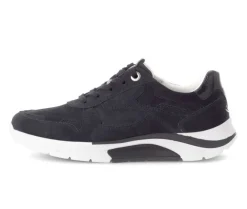 Lage sneaker blauw