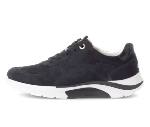 Lage sneaker blauw