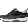 Lage sneaker blauw