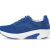 Lage sneaker blauw