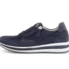 Lage sneaker blauw