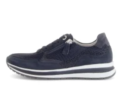 Lage sneaker blauw