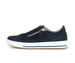 Lage sneaker blauw