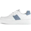 Lage sneaker blauw