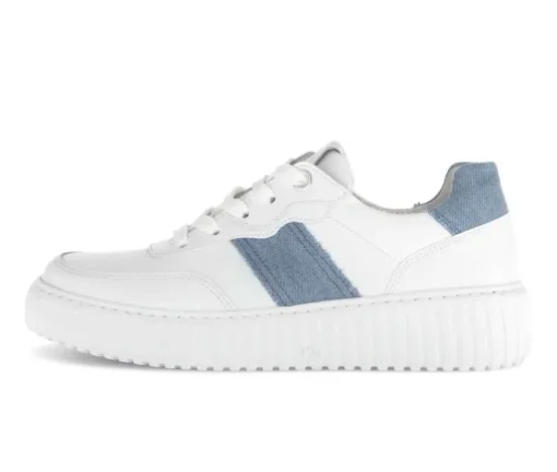 Lage sneaker blauw