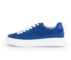 Lage sneaker blauw