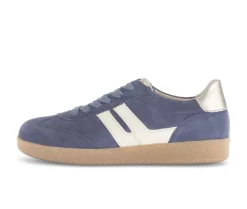 Lage sneaker blauw