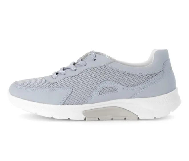 Lage sneaker blauw