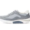 Lage sneaker blauw