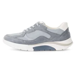 Lage sneaker blauw