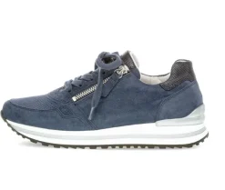 Lage sneaker blauw