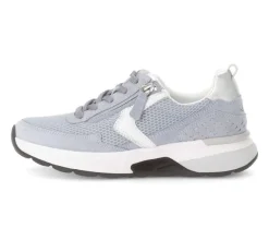 Lage sneaker blauw