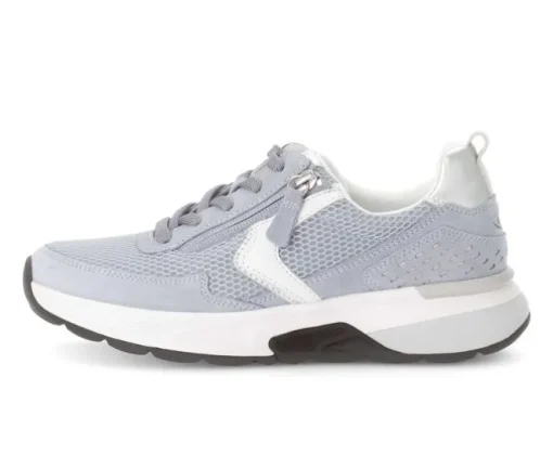 Lage sneaker blauw