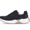 Lage sneaker blauw