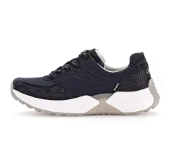 Lage sneaker blauw
