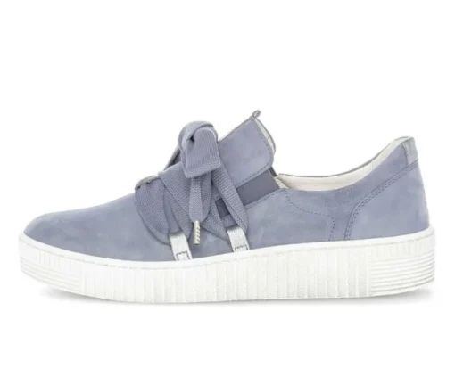 Lage sneaker blauw