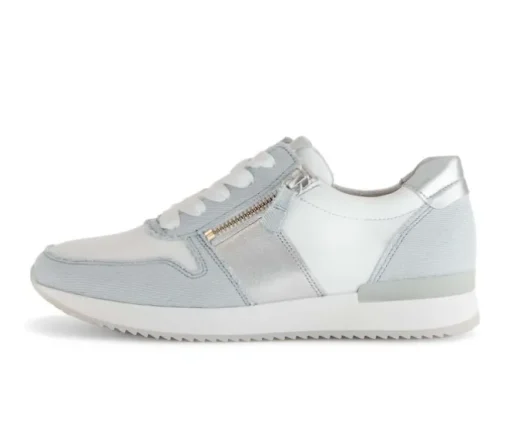 Lage sneaker blauw