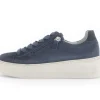 Lage sneaker blauw