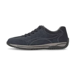 Lage sneaker blauw