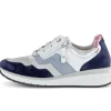 Lage sneaker blauw