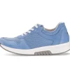 Lage sneaker blauw
