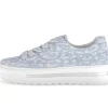 Lage sneaker blauw