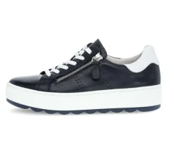 Lage sneaker blauw