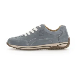 Lage sneaker blauw