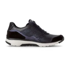 Lage sneaker blauw