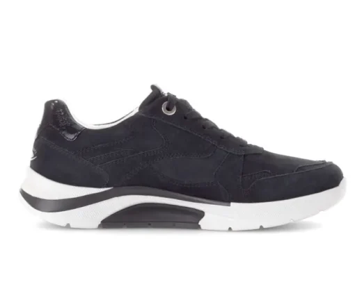 Lage sneaker blauw