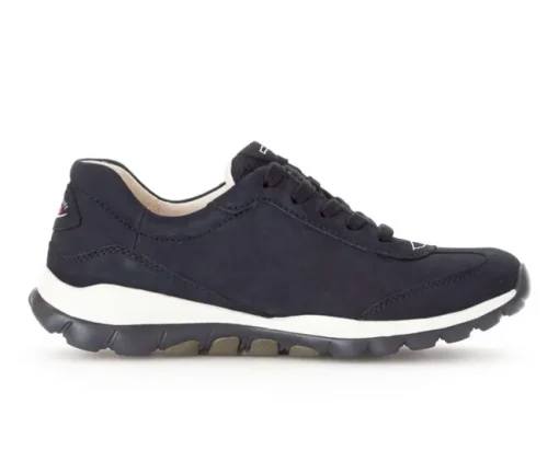 Lage sneaker blauw