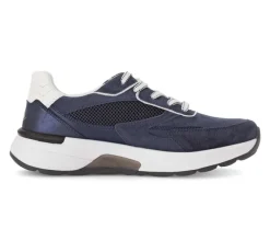 Lage sneaker blauw