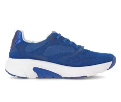 Lage sneaker blauw