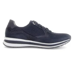 Lage sneaker blauw
