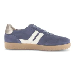 Lage sneaker blauw