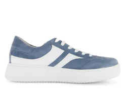 Lage sneaker blauw