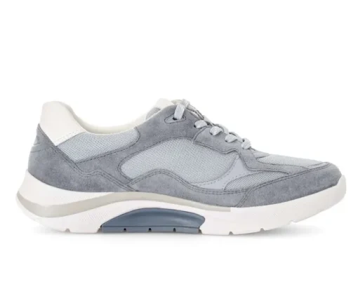 Lage sneaker blauw