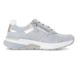 Lage sneaker blauw