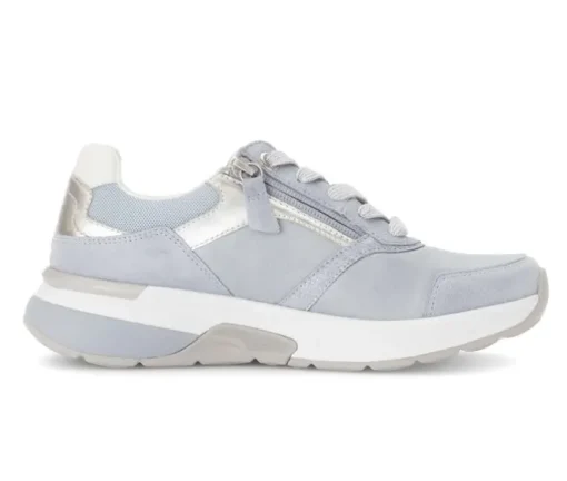 Lage sneaker blauw
