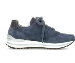 Lage sneaker blauw