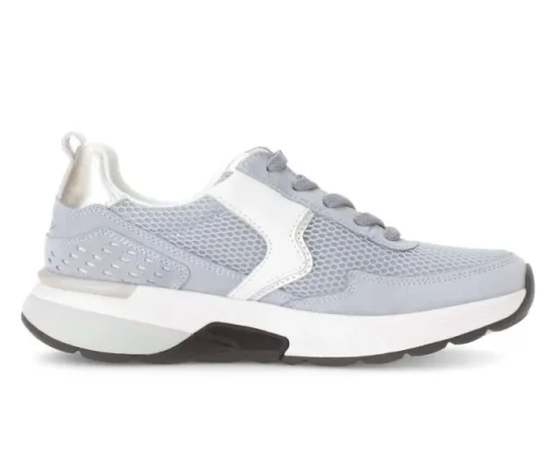 Lage sneaker blauw