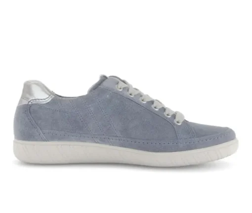 Lage sneaker blauw